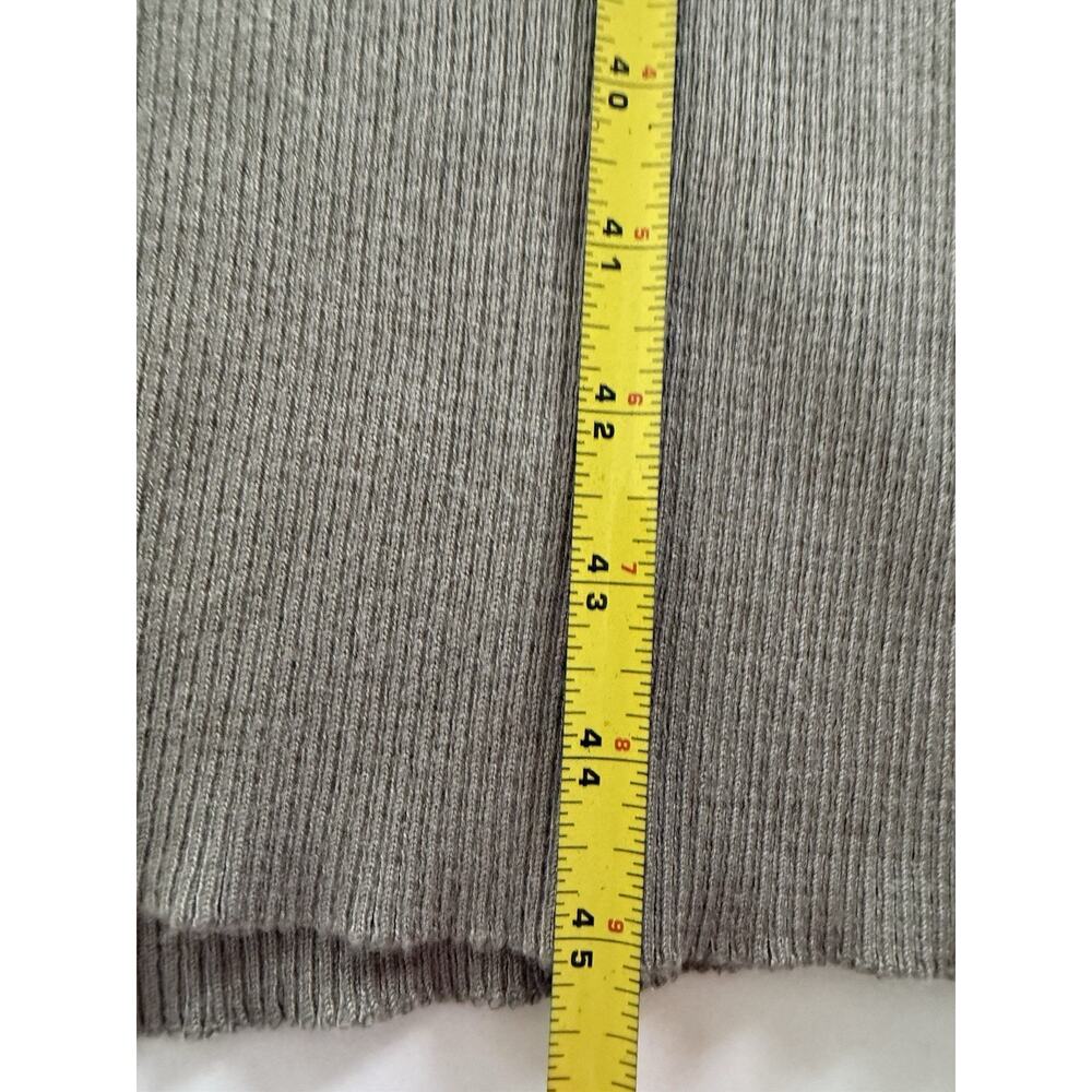 Magaschoni Womens Sleeveless Maxi Dress Size S/P Olive Round Neck Ribbed Casual - Picture 7 of 10